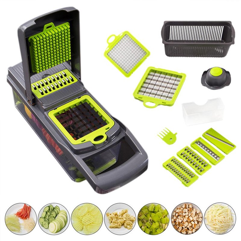 Onion Chopper Pro Vegetable Chopper Fruit Shred Slicer Cutte