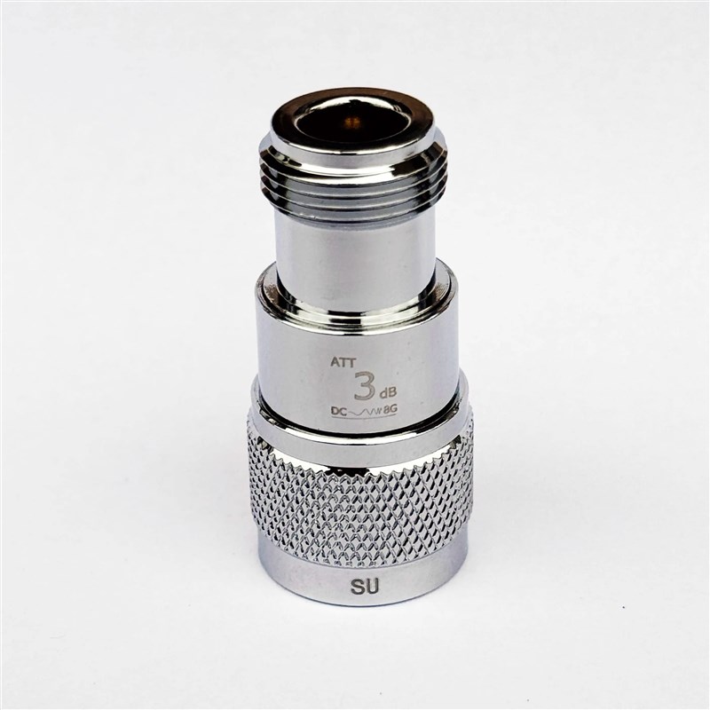 N型同轴固定衰减器 衰减量ATT:1-60dB;频率:DC-3G,6G,12G;功率:5w