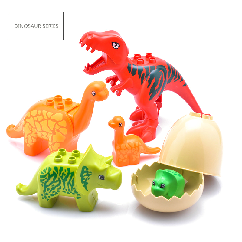 极速Big Building Blocks In Bulk Farm Zoo Animal Assemble Par