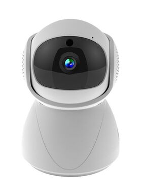 支持5G双频wifi室内无线摄像头家用全景360度手机远Y程网络监控器