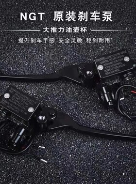 小牛N1S U+BM2电动车前后改装碟刹九号E80N70E200P上泵原装刹车泵