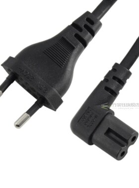 New Right angled E Euro AC power cord cable lead 1M/2M/3M/5M