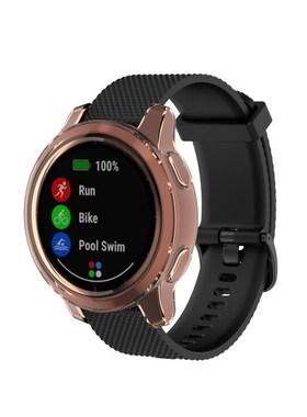 Ultra-Slim Clear TPU Protector Cover Watch Case For Garmin V
