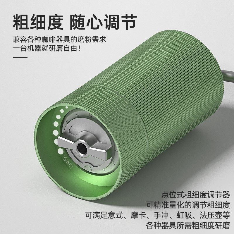 手摇磨豆机咖啡豆便携式家用手动手冲手磨器具咖啡机手摇研磨机
