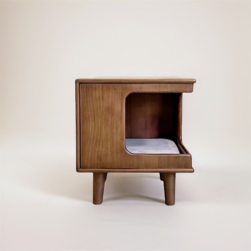 实木猫窝床头柜橡胶木猫凳子人猫共用板凳冬天保暖半封闭猫咪别墅,宠物/宠物食品及用品,猫窝/屋/帐篷/沙发,淘宝优惠券,粉丝福利购,淘宝优惠卷