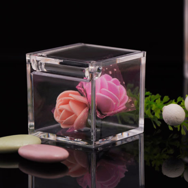 推荐Square Clamshell Candy Box 4.5/6cm Wedding Celebration F