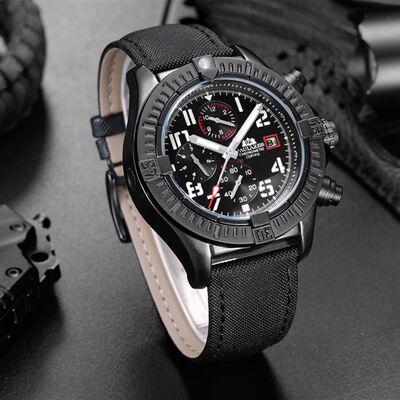 速发Automatic Self Wind Luminous Mechanical  Style Genuine B