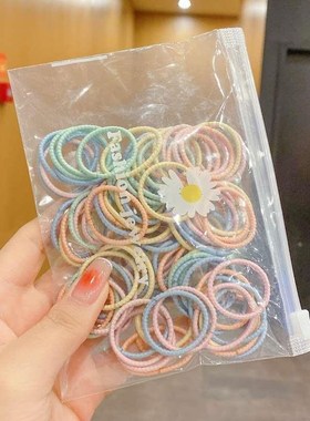 小皮筋女扎头儿童头绳发绳发圈2z023可爱年新款不伤发宝宝网红新