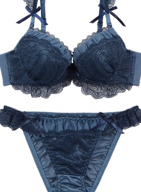 COCO Linge 少女蕾丝性感小胸聚拢文胸 甜美洛丽塔风格内衣327167