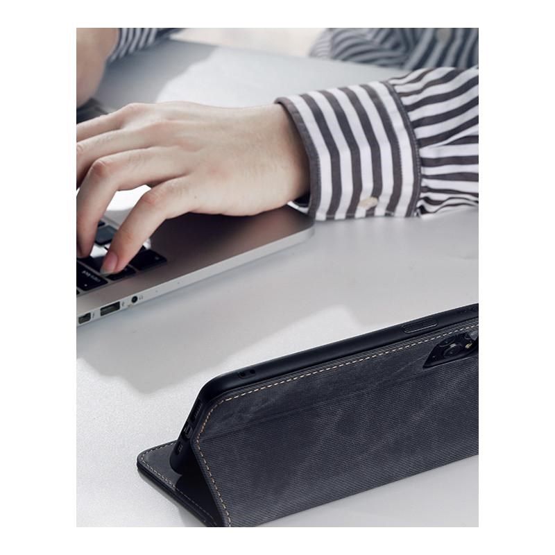 Leather Case  Huawei P30 P40 Lite E Pro Y8P Y6P Y5P Y7P Flip