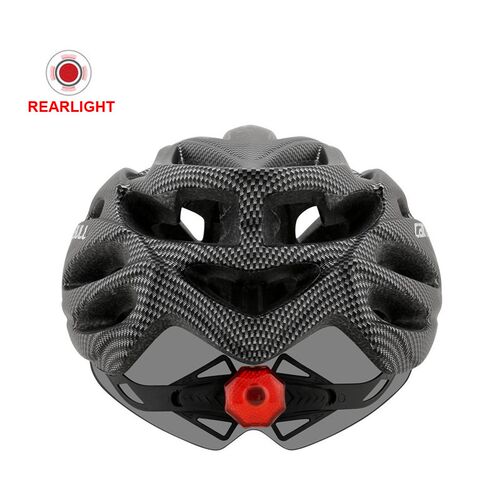 Outdoor Road Mountain Bike Helmet with Rear Light In-mold Ri