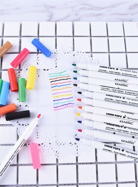 Fabric Pen Water Fabric Washable Marker Marking Pen Textile