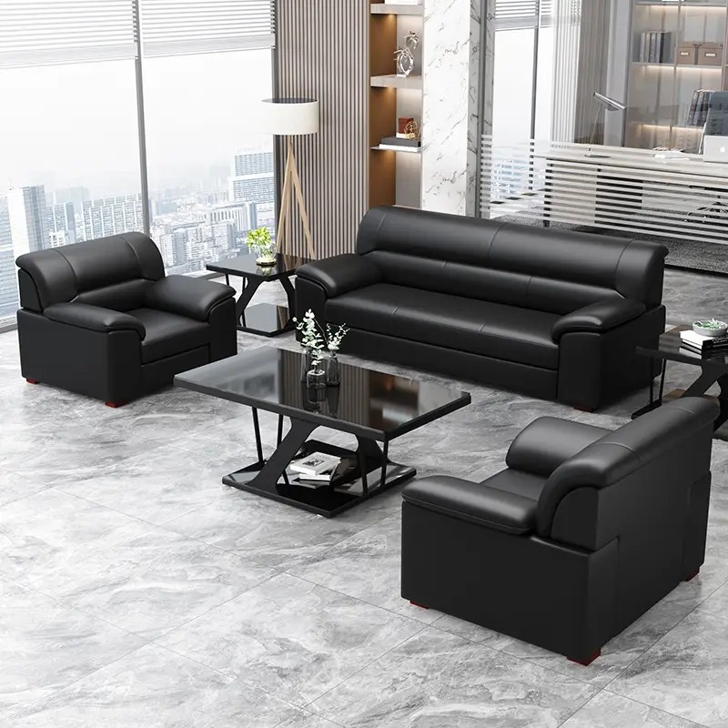 办公室沙发简约现代商务茶几组合套装洽谈会客接待办公沙发三人位,商业/办公家具,沙发,淘宝优惠券,粉丝福利购,淘宝优惠卷