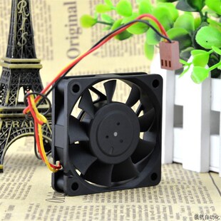 6CM 6厘米 3线 6015 电脑机箱风扇 0.12A CPU A现货议价 12V