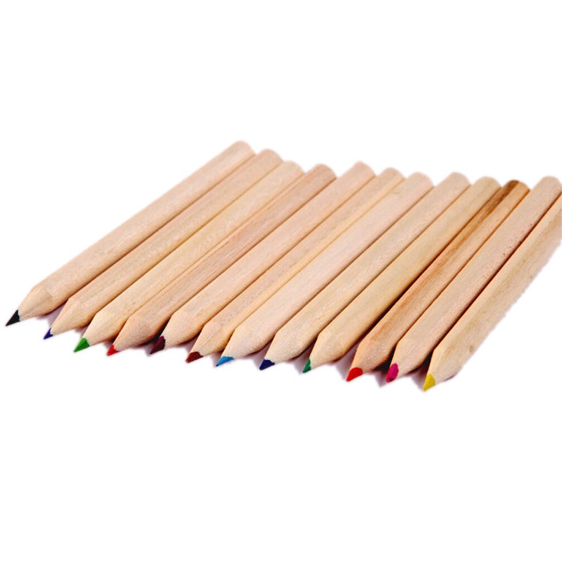 12 pcs/lot 12 New Colored Pencils for Kids School Supplies