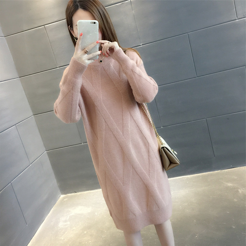 哺乳毛衣哺乳时尚秋冬季外出秋装辣妈款产后期衣服哺乳洋装女潮