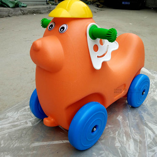 幼儿园儿童室内户外塑料玩具木马摇摇马滑滑车玩具宝宝摇马