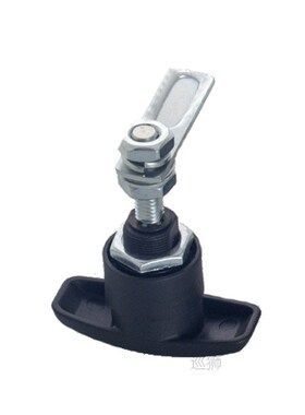 T Handle Latch/Lock Keyed Alike Black Coated Fit for Cabinet