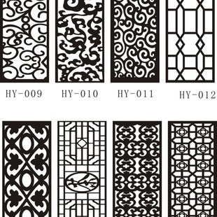 现货速发铁艺镂空吊顶隔断客厅现代雕花板屏风玄关通花板鞋 柜花格