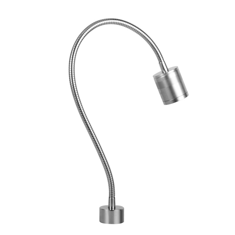 金属软管灯机床微型九家 设备灯座 工业工作220vled强力3w磁铁