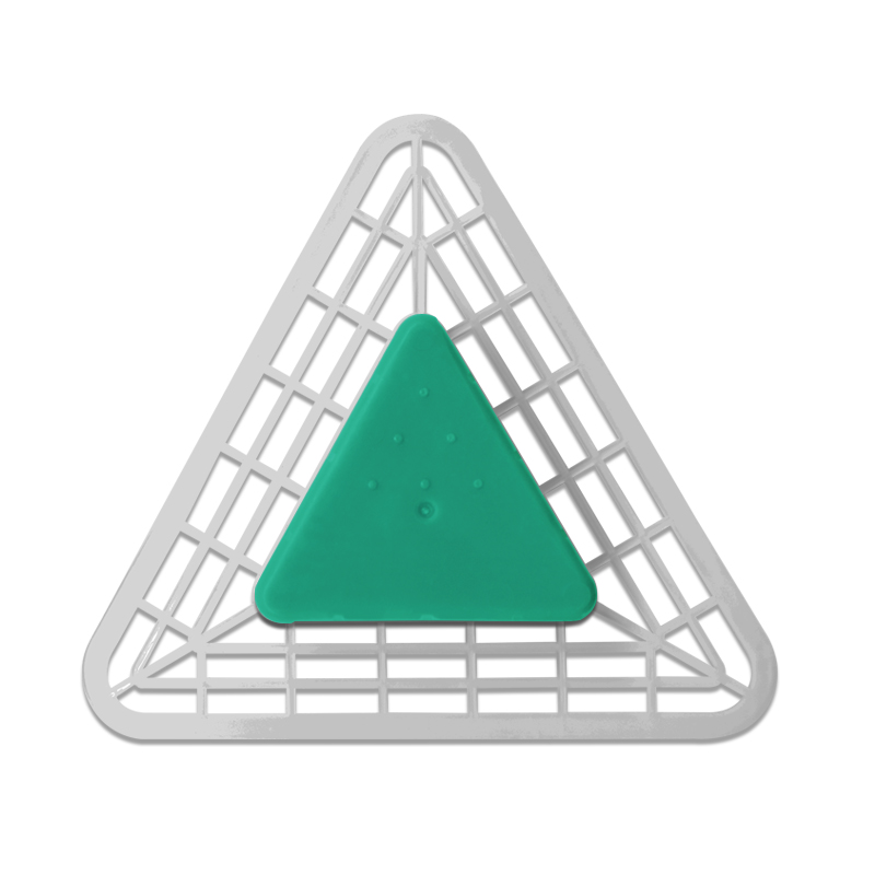 滤洁块男士小便池除臭三角芳香块尿斗厕饼除臭垫过滤网芳香球