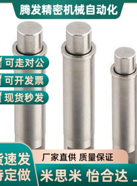 替代ZAS11重载型小径弹簧柱塞 MPFH1.5 2 3 4 5光身定位锁销 销平