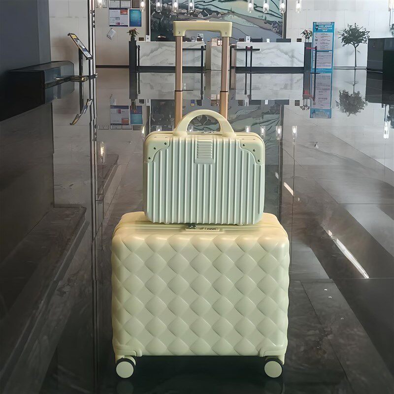行李箱子母箱网红女式高颜值小型轻便旅行箱20寸静音万向轮