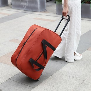 大容量手提旅行包男女拉杆包轻便耐用学生住宿可收纳折叠行李包袋