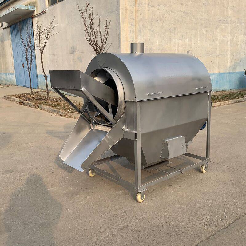 新品电加热炒货机 50斤菜籽炒货机出厂价 五谷杂粮炒锅