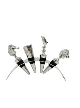 现代样板房客厅酒柜红酒塞酒店餐厅生肖简约摆件售楼部软装饰品