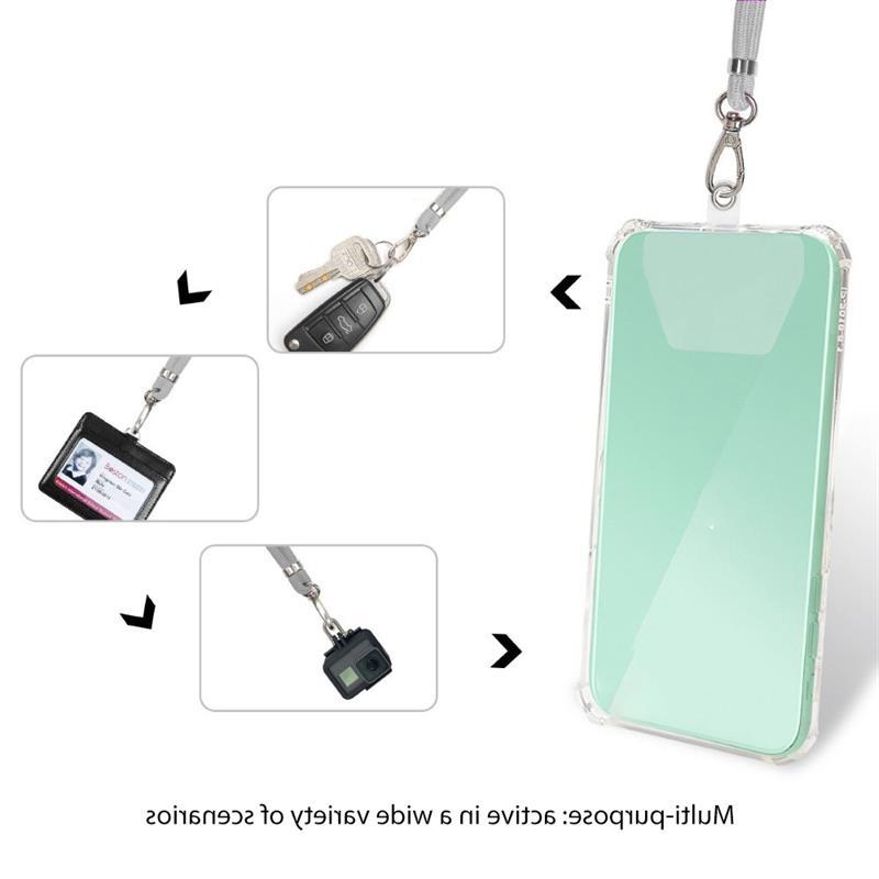 网红Universal Phone Lanyard Adjustable Cellphone Case Neck G