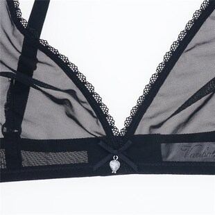 Through sexy 推荐 See underwear mesh lingerie Women plus size