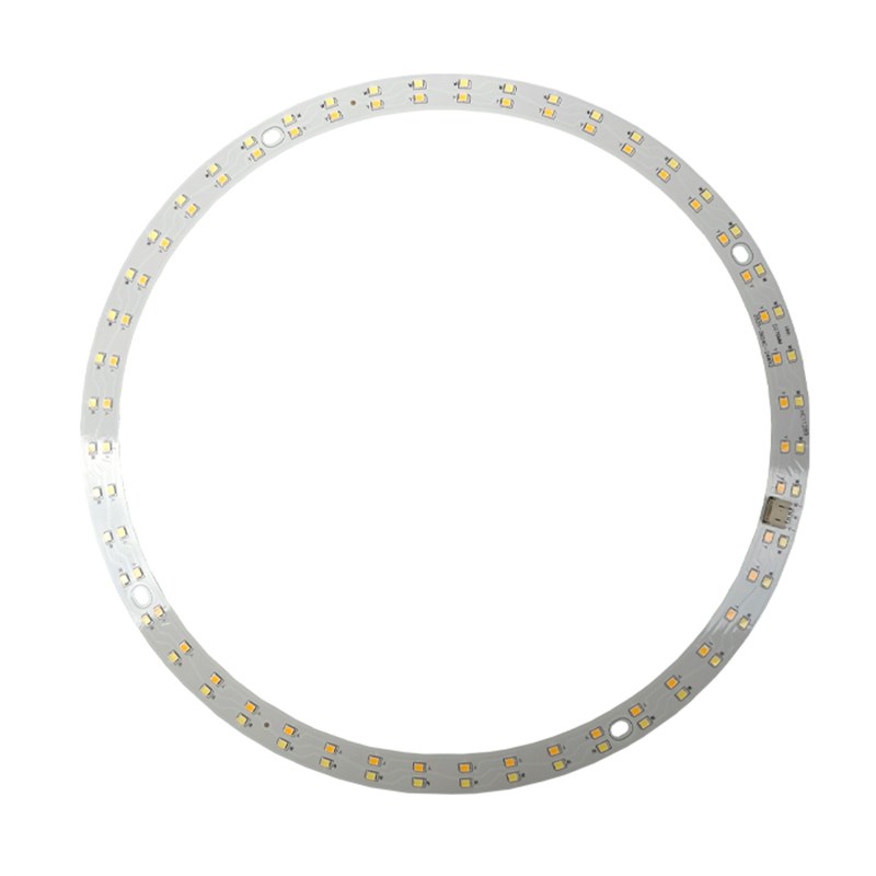 LED吸顶灯灯板灯盘圆形替换灯芯贴片三色变光卧室改造光源风扇灯