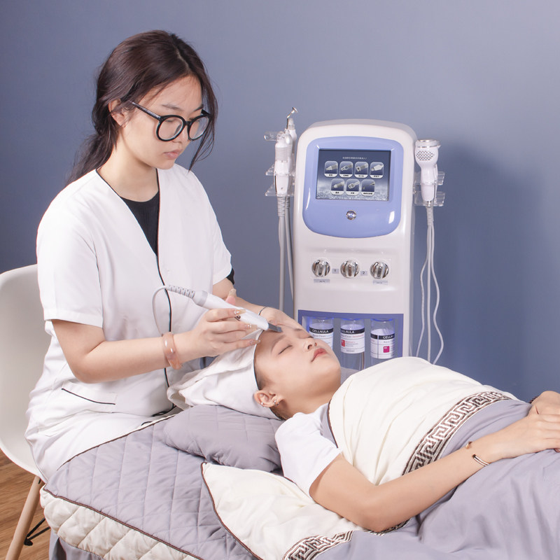 小气泡美容仪器美容院专用注氧吸黑头泡泡机慕q斯大汽泡皮肤管理