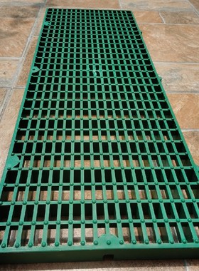 900*300*30PP塑料仓库垫高隔湿防潮人行走道绿色塑料格栅板地台板