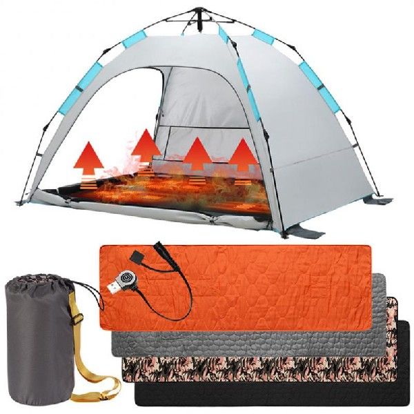 nter Smeart Heatitg nleeping Pad OuSdoor Camping Sleepi 基础建材 防水涂料 原图主图