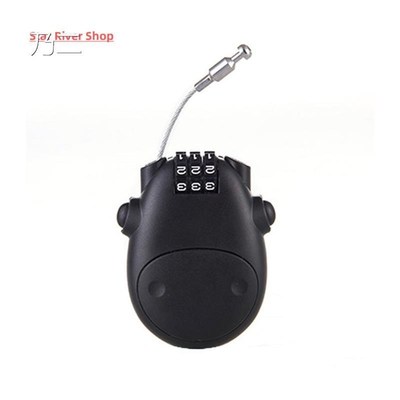 Universal Motorcycle Helmet Password Lock Telescopic Wire Ro