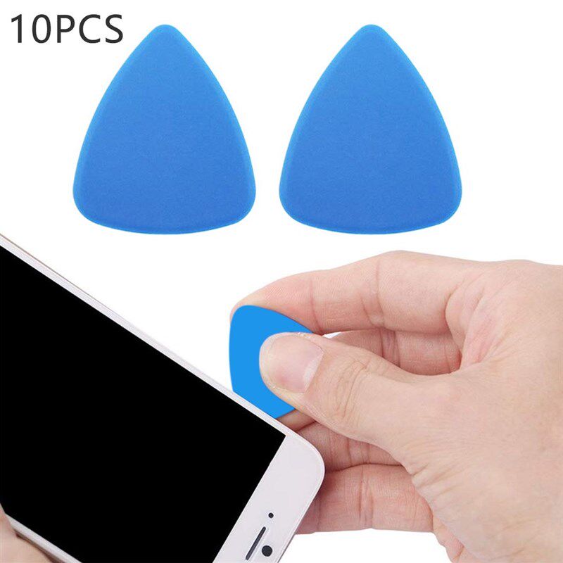 10Pcs Cell Phone Opening Tools Thin Plastic Guitar Pick Pry