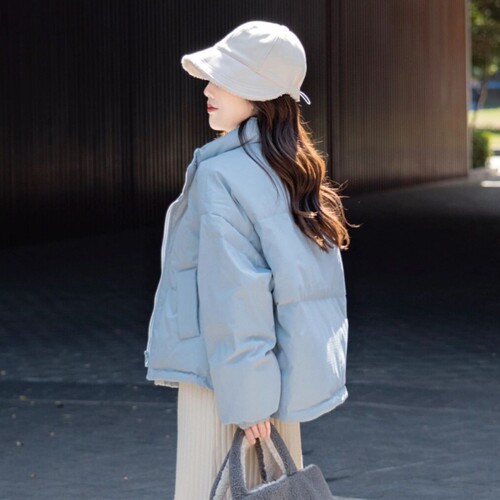 大小姐短b款保命羽绒棉服女2023秋冬季新款小个子百搭显瘦立领外