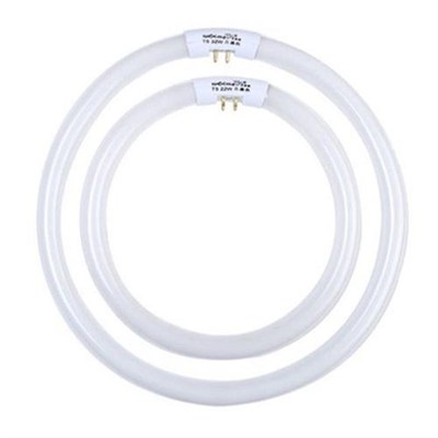 家用吸顶灯老式环形灯管T5T6-22W32W40W55三基色白光圆形节能灯管