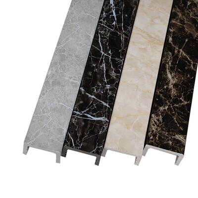 加宽浴室挡水条淋浴房基石卫生间一字型PVC仿大理石干湿分离隔水