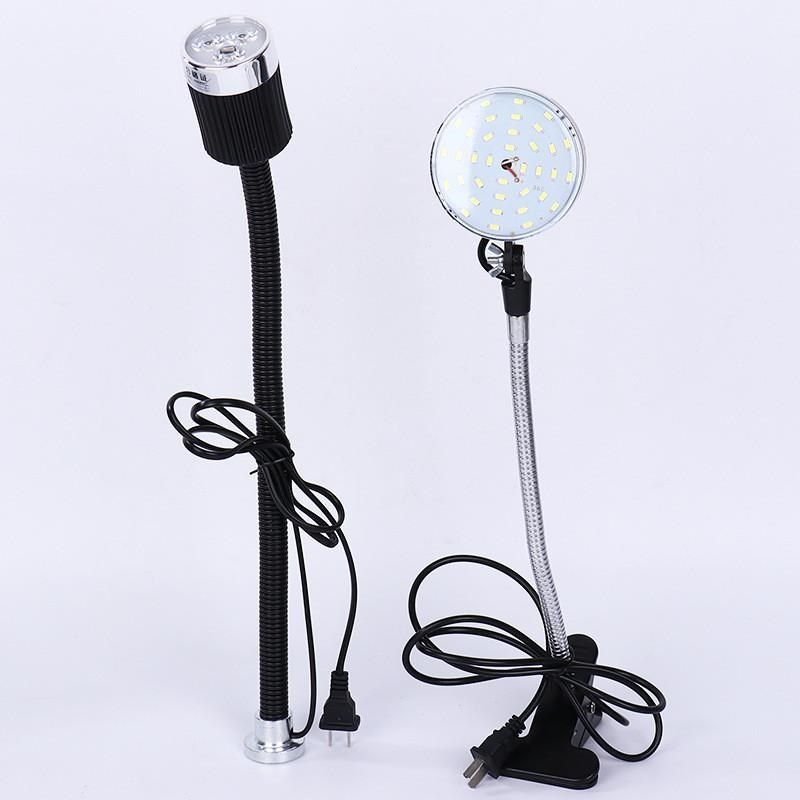 led机床工作灯24v冲床铣床照明灯36v车床灯220v磁铁磁性工业台灯