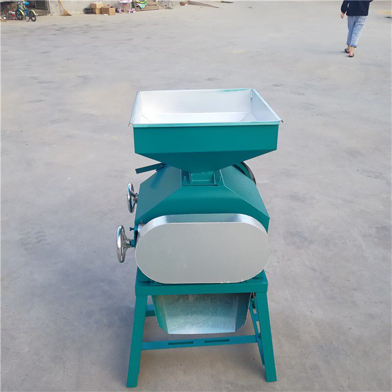 新品多功a能大豆挤扁机 五谷杂粮压扁机 油坊花生破碎机