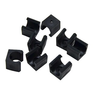 台球桌球用品配件实木6s孔球杆木制台球杆架 壁挂式靠杆器夹扣子