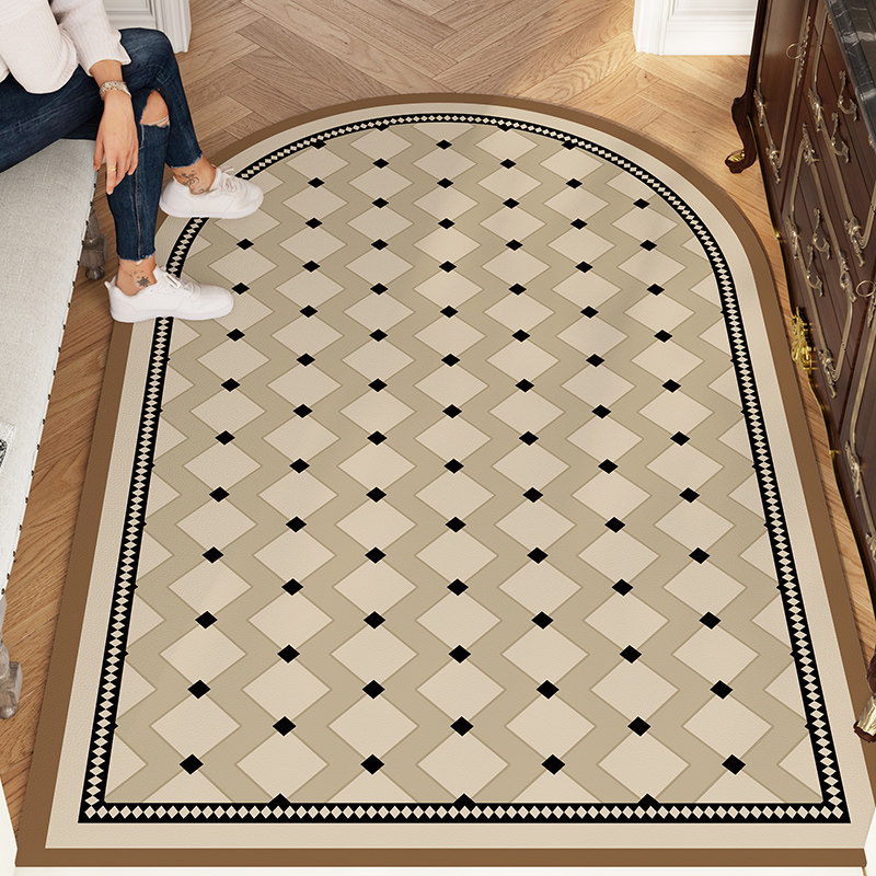 美式拱形入户门地垫 可擦免洗家用玄关进门pvc脚垫防滑可裁剪地毯,居家布艺,入户地垫,淘宝优惠券,粉丝福利购,淘宝优惠卷