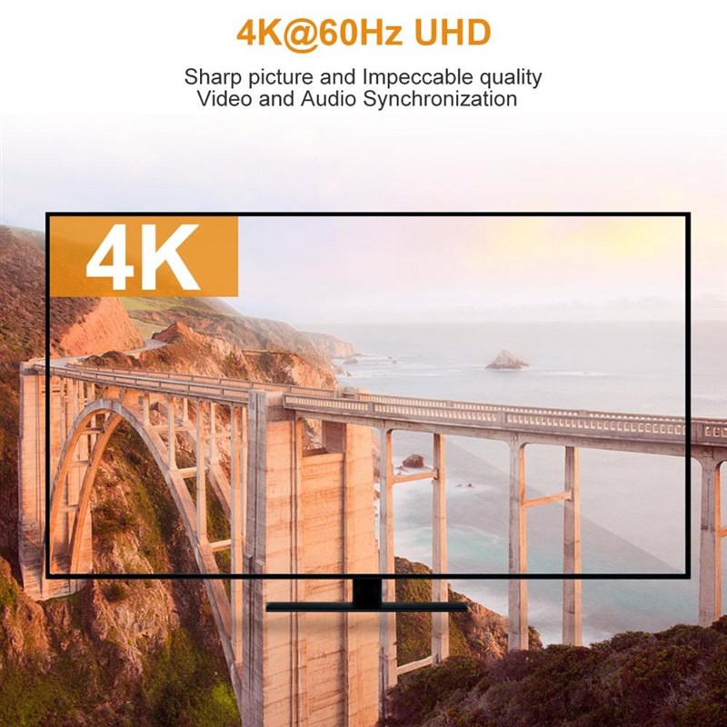 速发HDMI Splitter HDCP2.2 4K@60Hz Splitter HDMI 1In 2 out fo