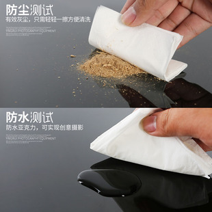 亚克力倒影板摄影棚静物台拍摄底板镜面背景板Q珠宝拍照道具黑白