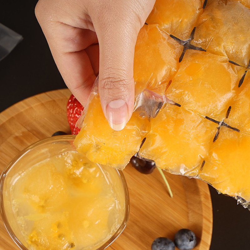 一次性冰袋网红葡萄冰球模具百香果袋子冻冰块制冰格袋冰格防串味