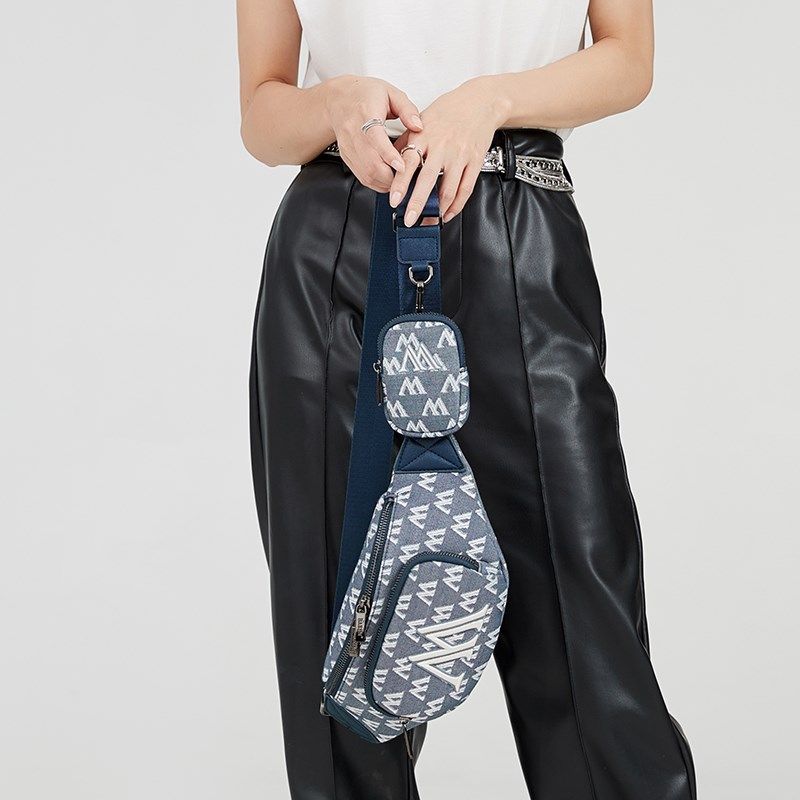 百搭运动胸包女2024新款时尚休闲女手机多功能腰包男斜挎小包背包,箱包皮具/热销女包/男包,胸包,淘宝优惠券,粉丝福利购,淘宝优惠卷