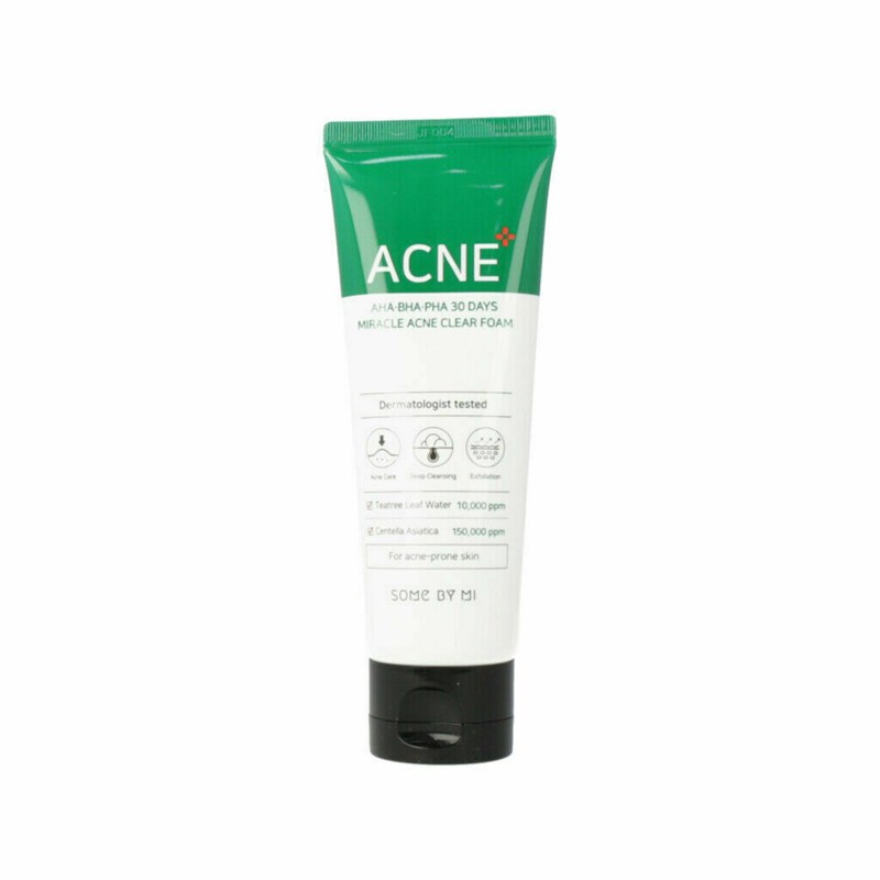 推荐SOME Miracle Acne Clear Foam BY MI AHA BHA PHA 30 Days